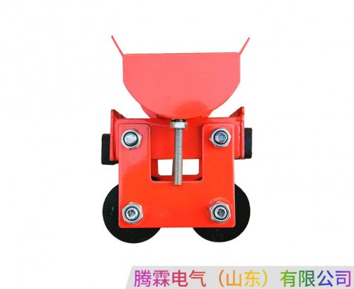 一型電纜滑車側(cè)面